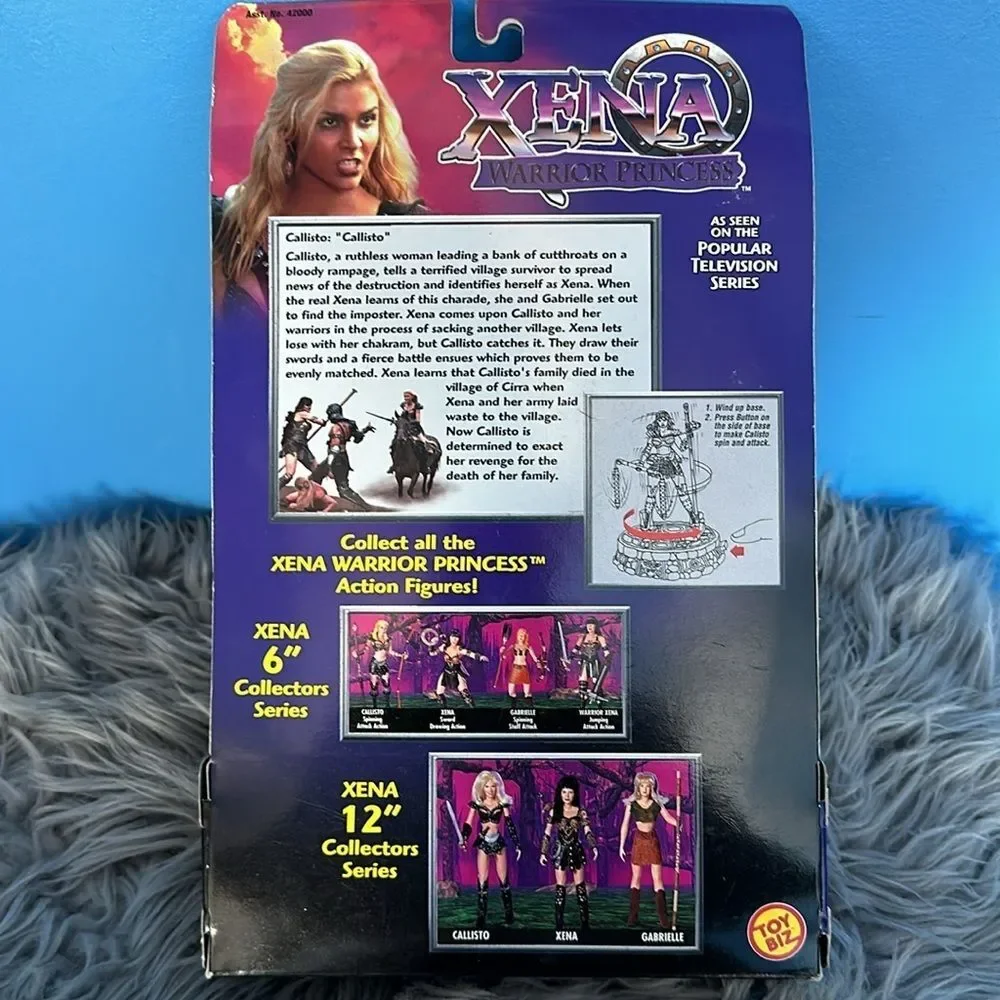 Xena Warrior Princess Callisto Action Figure Doll – Vintage Collectible Toy